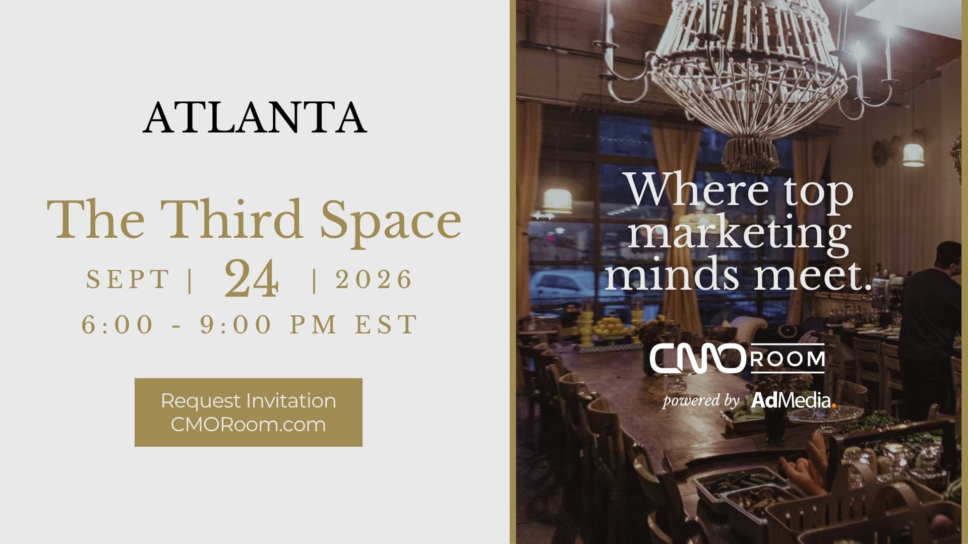 ATLANTA CMOROOM @ ATLANTA CMOROOM  @ THE THIRD SPACE